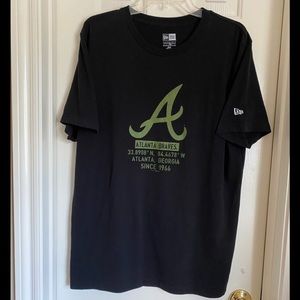 NEW ERA⚾️ATLANTA BRAVES⚾️COORDINATES T-SHIRT. LARGE